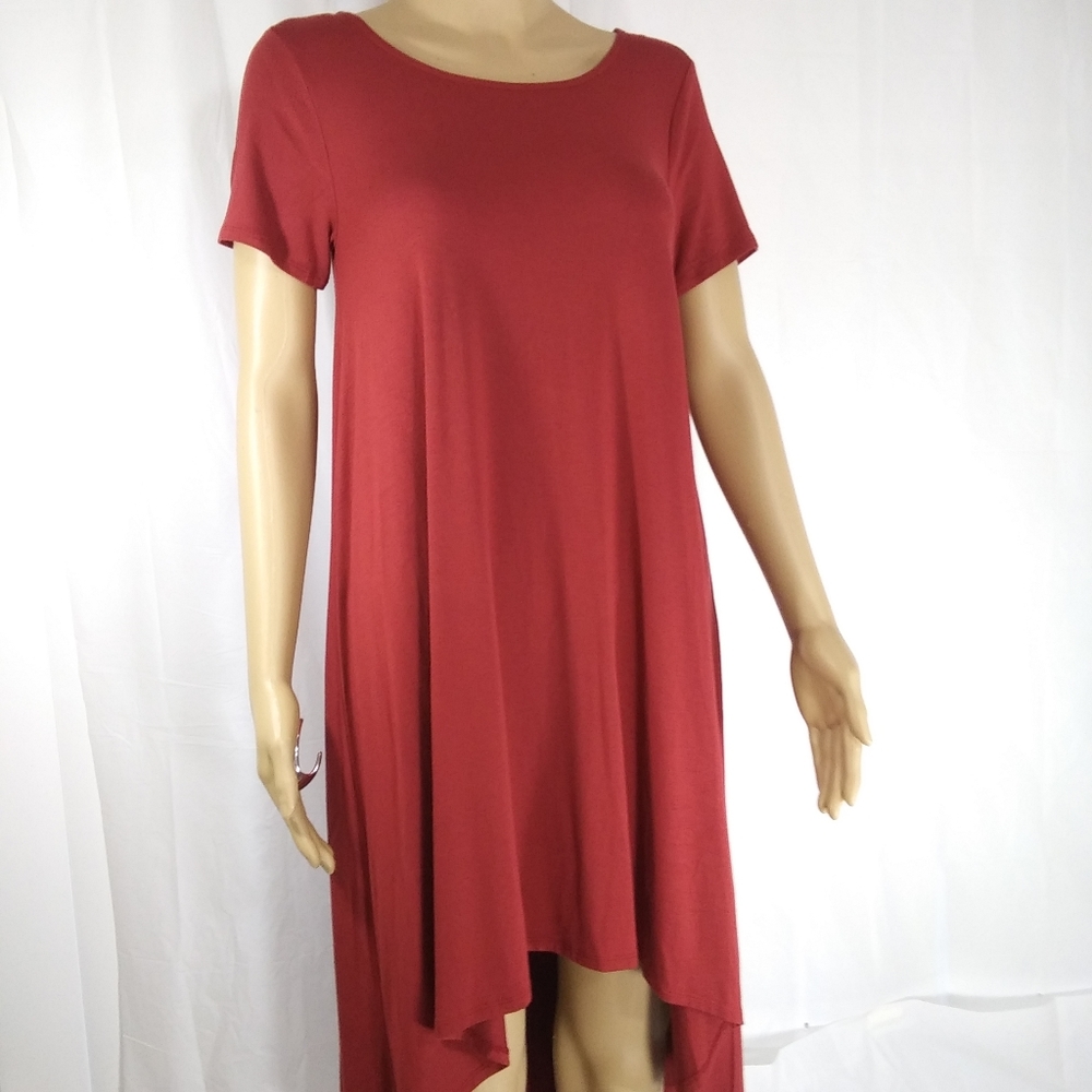 PHILOSOPHY Cut & Sew Flowy Stretchy Hi-Lo Dress NWT